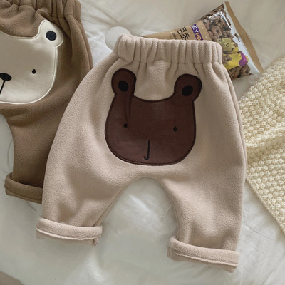9516B Κορεατικό μωρό παντελόνι Cartoon Bear Big Butt Παντελόνι Χειμώνας Άνοιξη Νέο μωρό αγόρια και κορίτσια Harlan Leisure αθλητικά παντελόνια