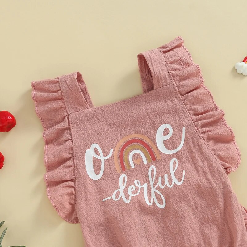 Бебешки гащеризони Дрехи Летни бодита за новородени момичета Гащеризони Екипировки