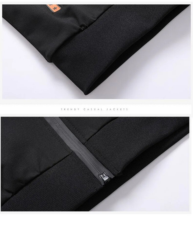 Есенен мъжки едноцветен комплект Свободен ежедневен анцуг с качулка Суичъри с цип+панталон с шнурове Спортен костюм от 2 части Мъжки комплекти за джогинг