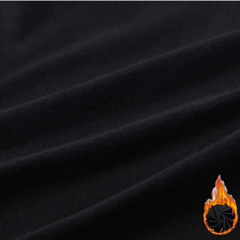 Зимно поларено термо бельо Костюм Мъжко облекло за фитнес Дълга риза Клинове Топъл основен слой Спортен костюм Компресионно спортно облекло