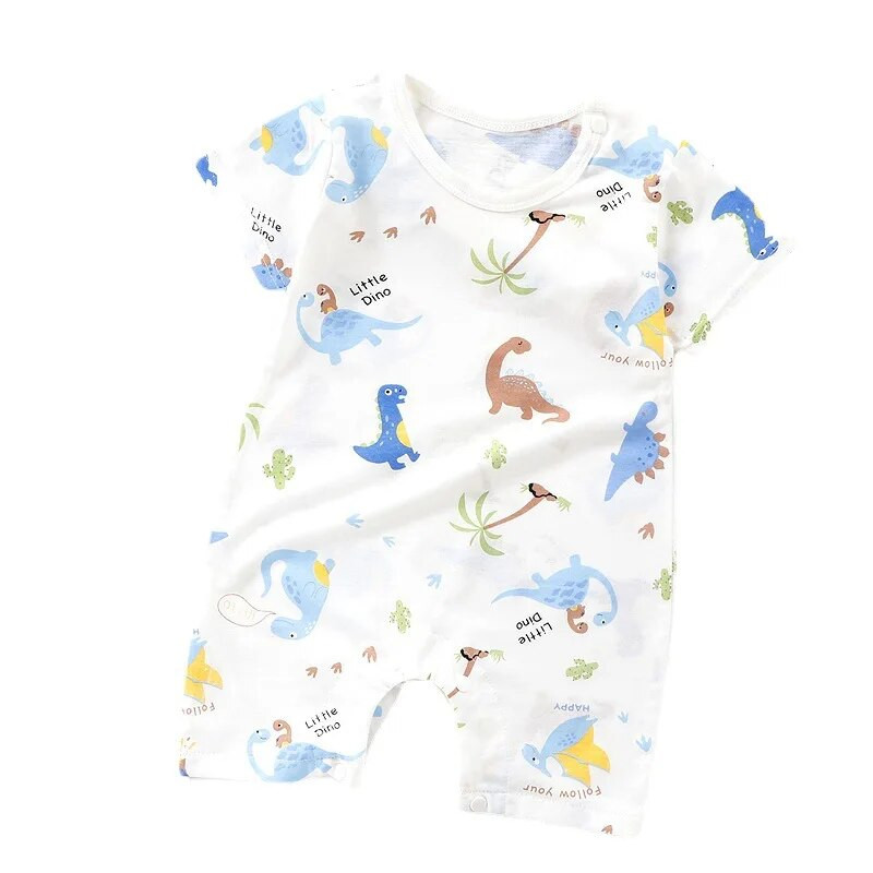 Бебешки гащеризони Памучни гащеризони Момчета Момичета Гащеризон Дрехи за новородено Бебе Комплект детски екипи
