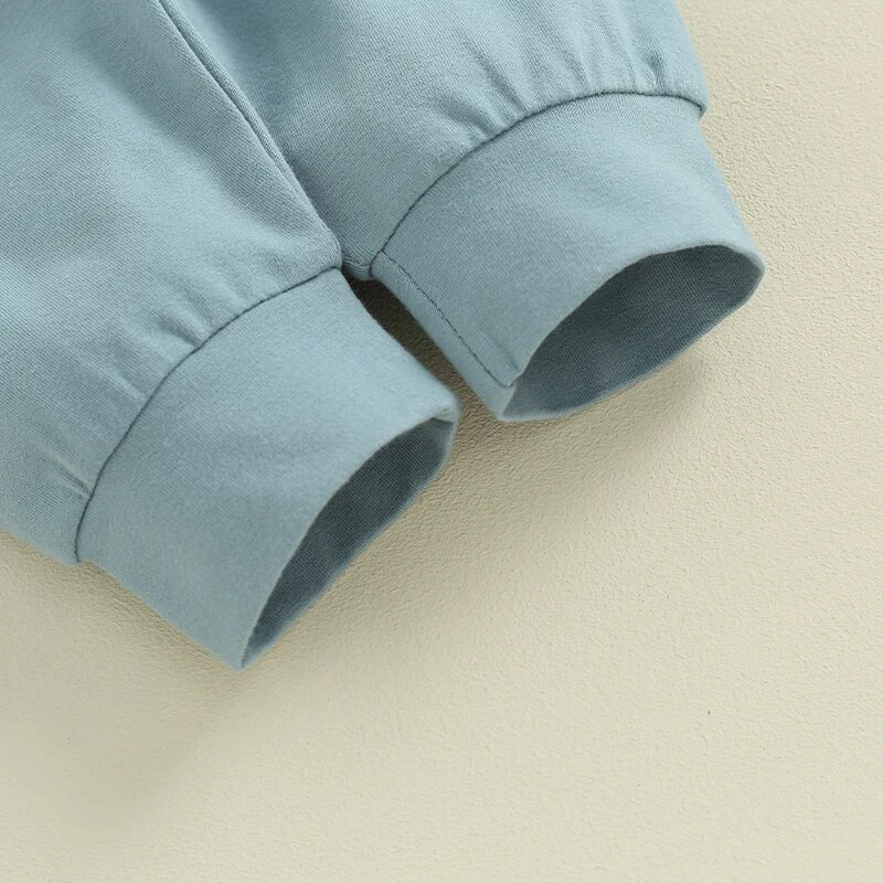 Kisfiú ruhák 2 darab egyszínű őszi tavaszi újszülött alkalmi alap hosszú ujjú, nyakú, gombos nadrág felsők nadrágkosztüm