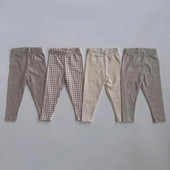 Patch Rajzfilm Ló Szilárd Egyszerű Leggings Őszi Fiú Csecsemő Aranyos Kockás Háziruha Nadrág Lány Gyerek Pamut Pöttyös Alkalmi nadrág