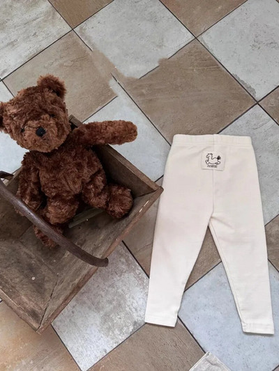 Patch Rajzfilm Ló Szilárd Egyszerű Leggings Őszi Fiú Csecsemő Aranyos Kockás Háziruha Nadrág Lány Gyerek Pamut Pöttyös Alkalmi nadrág