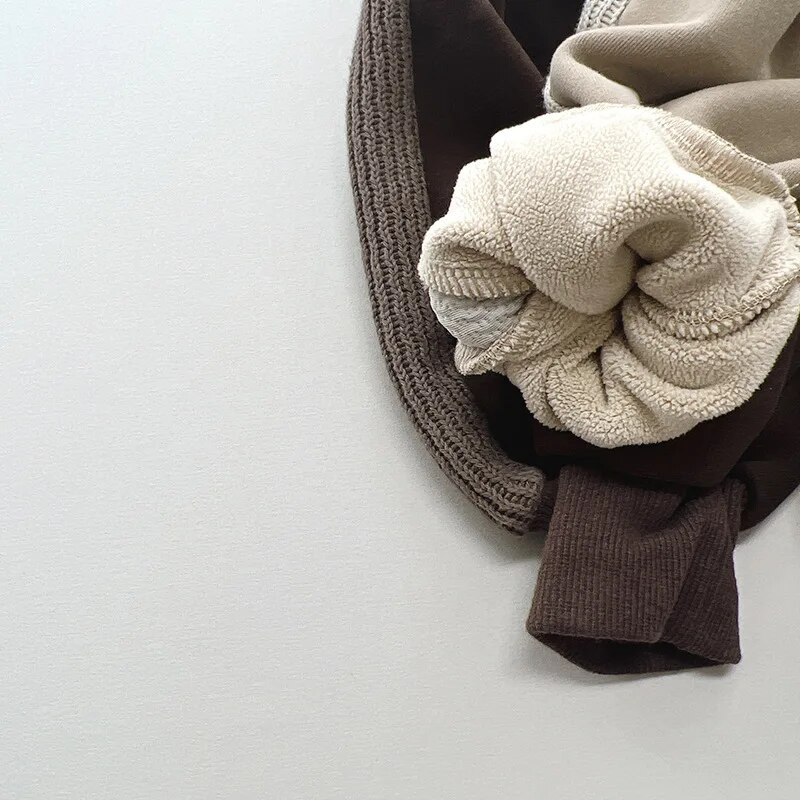 Őszi téli lány gyerekek plusz bársony melegítőnadrág fiú baba egyedi vastag meleg ceruza nadrág gyerek pamut tömör alkalmi nadrág