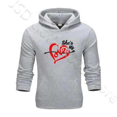 Férfi Női Pulóverek LOVE Print Couple Pulóver+Rutónadrág öltöny Őszi Sportruházat Szettek Sport Alkalmi Pulóver Tréningruhák Ruházat