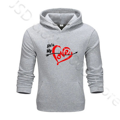Férfi Női Pulóverek LOVE Print Couple Pulóver+Rutónadrág öltöny Őszi Sportruházat Szettek Sport Alkalmi Pulóver Tréningruhák Ruházat