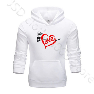 Férfi Női Pulóverek LOVE Print Couple Pulóver+Rutónadrág öltöny Őszi Sportruházat Szettek Sport Alkalmi Pulóver Tréningruhák Ruházat