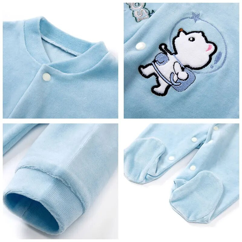 Újszülött babaruhák Nyomtatók Fiúk Lányok Bodók Babacipők Otthoni ruha Pizsama Soild Jumpsuit 0-9 hónapos baba tipegő hálóruha