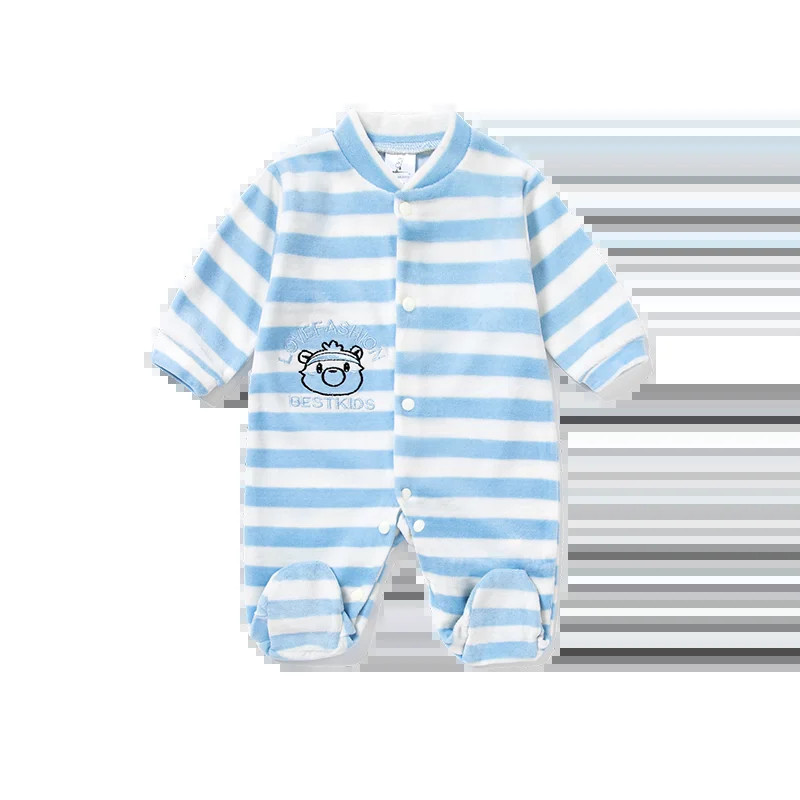 Újszülött Baba Body Fiúk Lányok Rajzfilm Rövidnadrág Nadrág Ruházat Puha Bőr Tekerhető Láb Bod