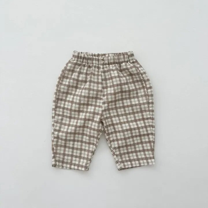 Babanadrágok Fiúknak Gyerekek Lányok Tipegő Bő alsó nadrágok Kényelmes Lélegző Pamut nadrágok Sokoldalú alkalmi nadrágok