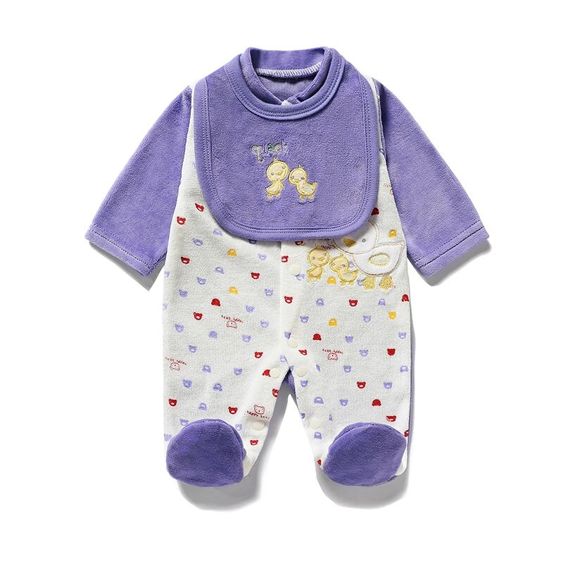 2022-es tél vadonatúj divat újszülött kisgyermek csecsemő kisfiú nadrág hosszú ujjú kombiné Kisfiú lány ruhák ruhák