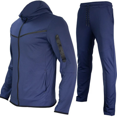 2023 Νέα επώνυμη ανδρική φούτερ Tech Fleece Hoodie Cotton Stretch Training Φορέστε καλής ποιότητας παντελόνι αθλητικό σετ ρούχων