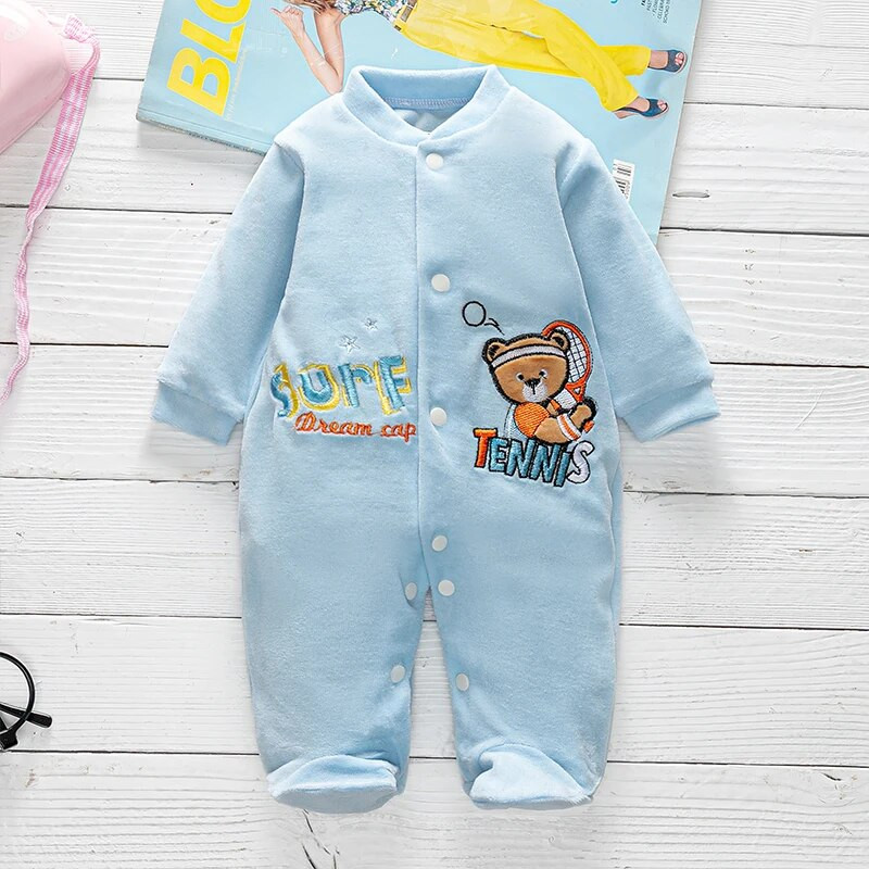 2022-es új pizsama pamut fiúk és lányok baba fehérneműk öltönyök téli téli nadrágok otthoni gyermek újszülött ruhák