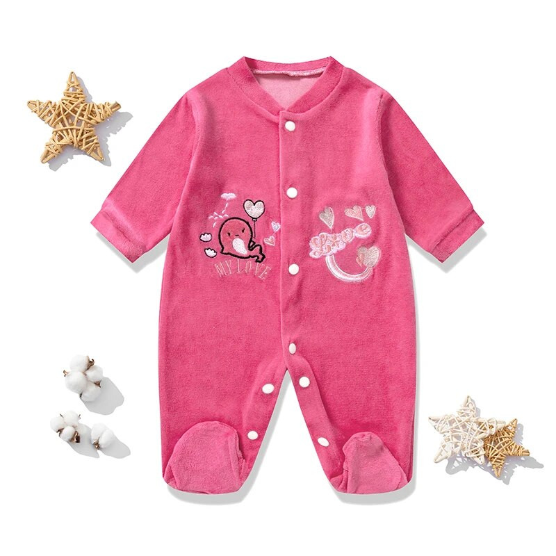 2022-es vadonatúj újszülött babaruhák egyrészes bodyk baba lábbelik Homedress pizsama talaj Lovely jumpsuit 0-9 hónapos baba