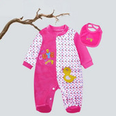 Baby One-Piece 2022 Τώρα Κοστούμι Νεογέννητα Ρούχα Βρεφικά χειμωνιάτικα βαμβακερά μακρυμάνικα κοριτσάκι χωρίς κόκαλα για νήπιο Ανοιξιάτικα ρούχα