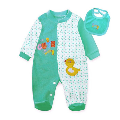 Baby One-Piece 2022 Τώρα Κοστούμι Νεογέννητα Ρούχα Βρεφικά χειμωνιάτικα βαμβακερά μακρυμάνικα κοριτσάκι χωρίς κόκαλα για νήπιο Ανοιξιάτικα ρούχα