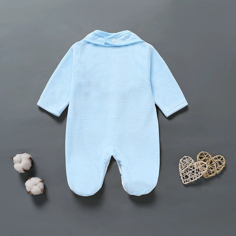 Ρούχα για νεογέννητα 0 - 12 μηνών Μοτίβο κινουμένων σχεδίων Φθινόπωρο Καλοκαίρι Αγόρια και κορίτσια Σύντομη αναρρίχηση Long Climbing Ρούχα για περπάτημα rls I