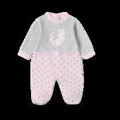 2023 Φθινόπωρο Νέα Υψηλής Ποιότητας Velvet New Born Baby Romper Girl Casual Lovable Footies Jumpsuit Rompers Βρεφικά ρούχα 0-12m