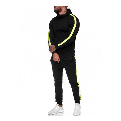 Ανδρικά hoodie+παντελόνι Σετ 2 τεμαχίων Φθινοπωρινή φόρμα τρεξίματος ανδρική φούτερ Αθλητικό σετ γυμναστικής Ανδρικά αθλητικά κοστούμια ανδρική φόρμα με φούτερ