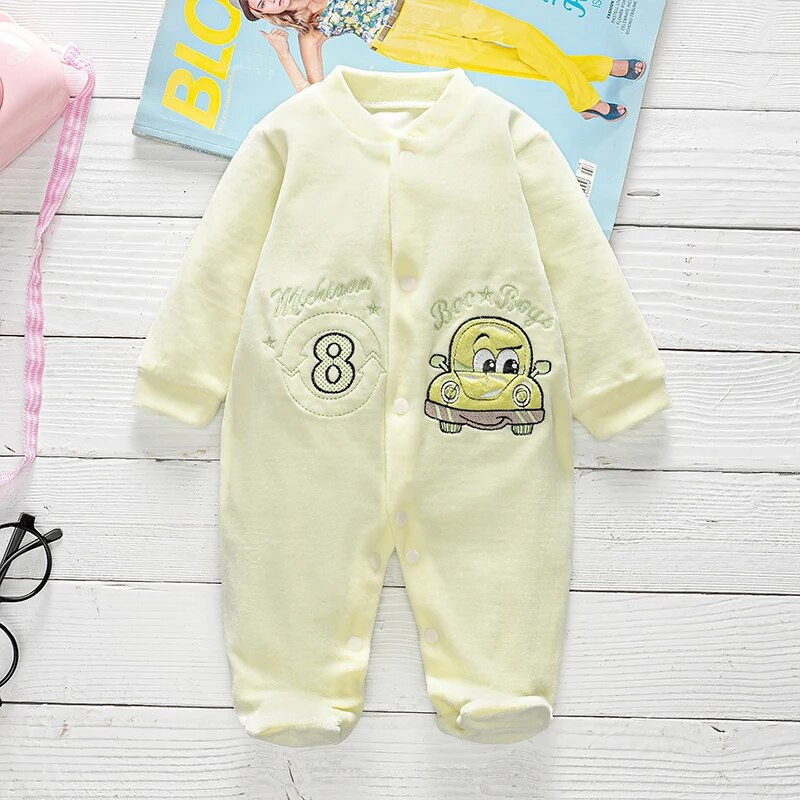 Εξαιρετικά χαμηλή τιμή Welfare Snap-up 2022 Νεογέννητα Βρεφικά Ρόμπερες Βρεφικά Μωρά Κοριτσάκι Αγόρι Romper Fleece Ολόσωμη φόρμα βαμβακερά ρούχα