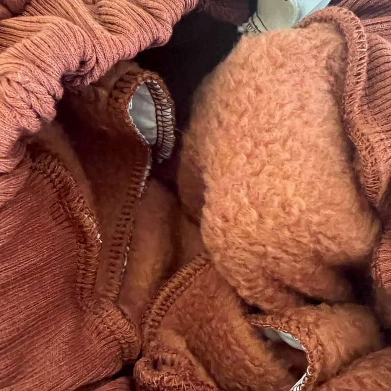 Őszi téli lány gyerekeknek Retro vastag, meleg alkalmi nadrágok fiú baba plusz bársonyos tömör egyszerű pulóver gyerek minden nadrág