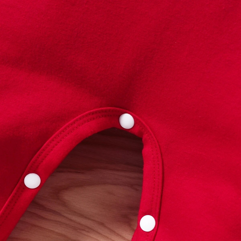 Karácsonyi hóember nyomtatott hosszú ujjú kombiné+kalap fiúknak és lányoknak 0-18M baba őszi és téli kényelmes alkalmi ruházat