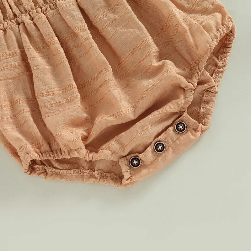 Nyári baba lány nadrágos kombóruhák rövid ujjú, fodros szegélyű, redős nadrág fejpánt készlettel