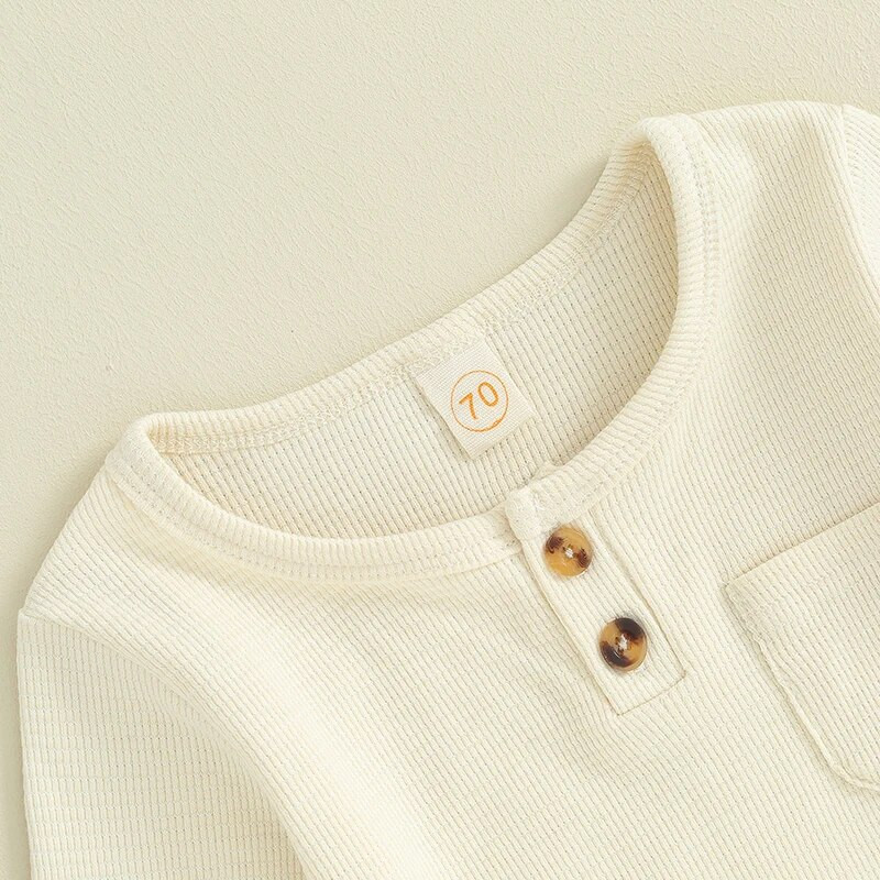 0-36 hónapos kisgyermek fiúknak 2db nadrág szettek hosszú ujjú nyakú gombos póló felsők nadrág ruhák csecsemő fiúknak tavaszi őszi szett