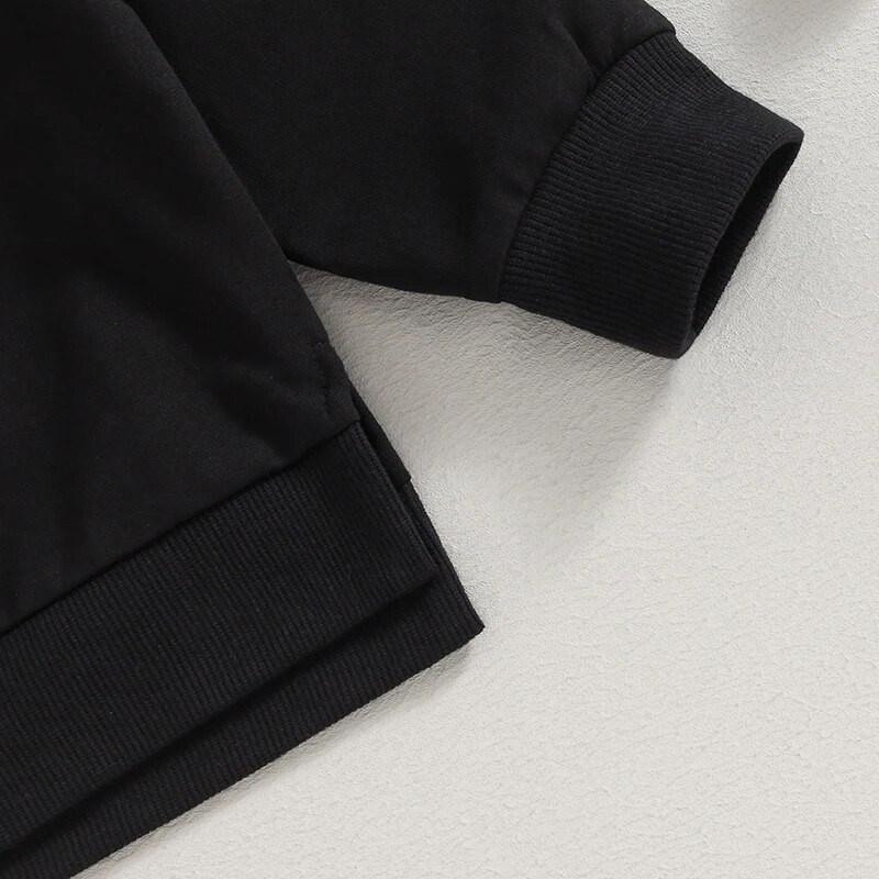 0-36 hónapos kisgyermek őszi ruhák, hosszú ujjú, osztott szegélyű pulóver felsők + zsebes nadrág szett csecsemő fiú ruhakészlet