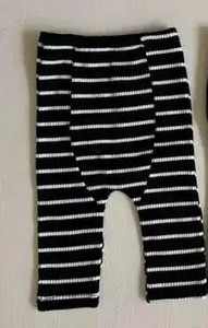 Άνοιξη φθινόπωρο Παιδιά Patch Cartoon Ribbed κολάν αγόρι μωρό ριγέ βαμβακερά ρούχα για το σπίτι Παντελόνι κορίτσι Βρεφικό μασίφ casual παντελόνι