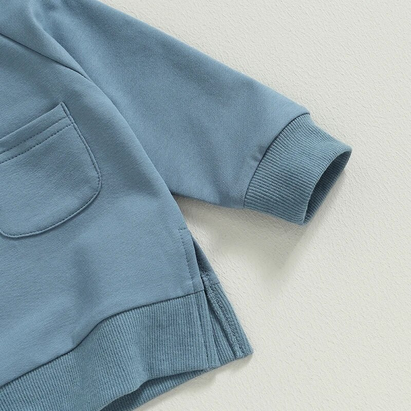 0-36 hónapos kisfiú nadrág szett Hosszú ujjú pulóver elasztikus derékkal, csecsemő fiúk tavaszi őszi ruhakészlet