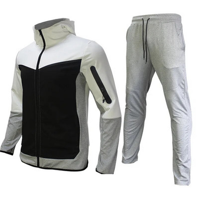 Ανδρική αθλητική φόρμα Thin Tech Fleece Σχεδιαστή Φούτερ Φούτερ σετ δύο τεμαχίων Αθλητική φούτερ με μακρυμάνικο φούτερ για την άνοιξη φθινόπωρο 3XL
