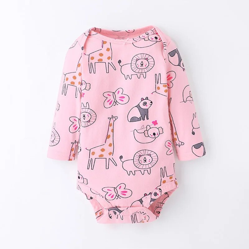 Újszülött csecsemő baba fiú lány ruha szettek Pamut rövid ujjú babaruhák Body + nadrág + nadrág 3 részes öltönyök 0-24 hónapos korig