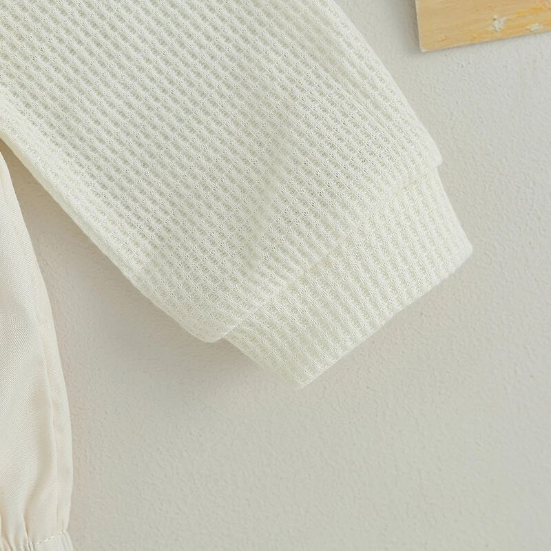 Újszülött csecsemő baba lányok masszív hosszú ujjú nadrág gyerekeknek baba jumpsuit játszóruha babaruhák