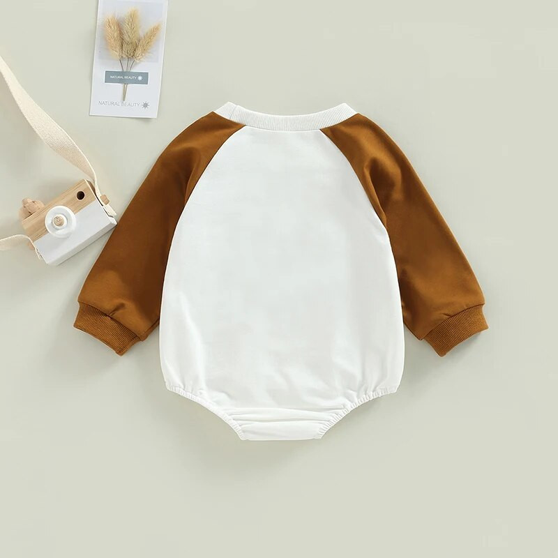 ma&baby 0-18M csecsemő újszülött baba lány póló Sun Star Print hosszú ujjú jumpsuit kisgyermek őszi tavaszi ruházat