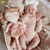 ma&baby 0-18M Νεογέννητο Βρέφος Κοριτσίστικο Πλεκτό Κέντημα με λουλούδια Μακρυμάνικο βολάν Ζεστά χειμερινά ρούχα