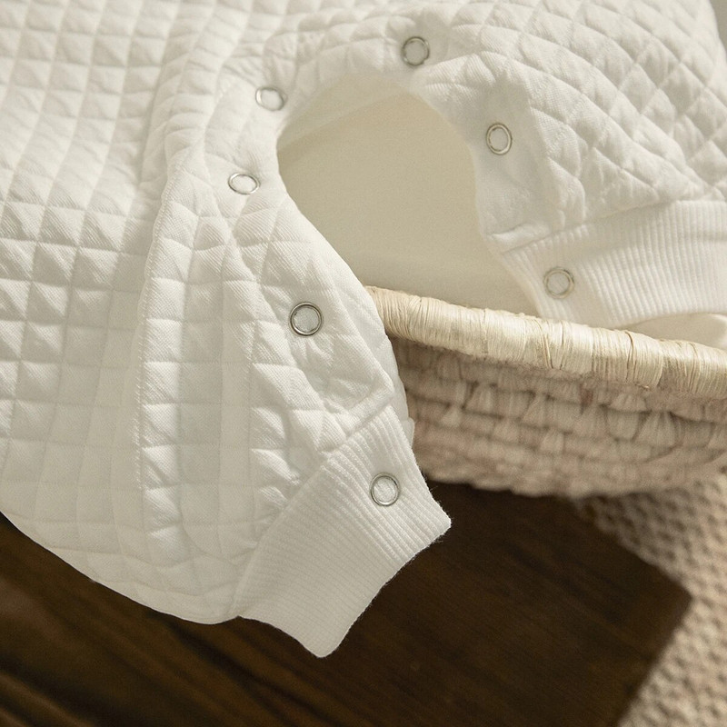 Ma&Baby 0-24M újszülött kisfiú lány póló csecsemő tipegő hosszú ujjú kombinék meleg őszi tavaszi ruha