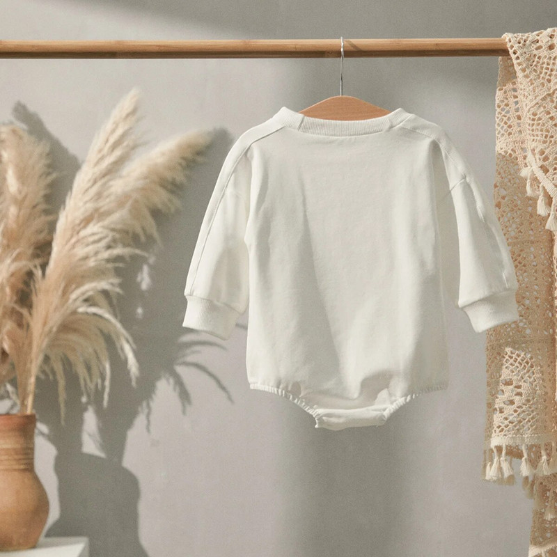 Ma&Baby 0-18M újszülött csecsemő kisfiú lány dinoszaurusz mintás jumpsuit kisgyermek baba aranyos hosszú ujjú tavaszi őszi ruha