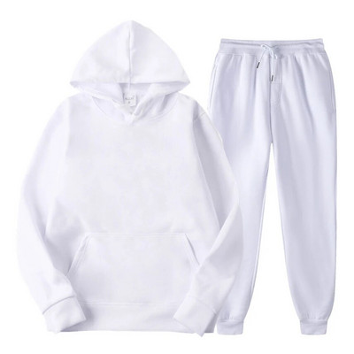 Γυναικεία σετ 2022 Αθλητικά Παντελόνια Hoodie με κουκούλα με μακρυμάνικο γυναικείο κοστούμι δύο τεμαχίων σετ casual fleece γυναικεία φόρμα χειμερινού
