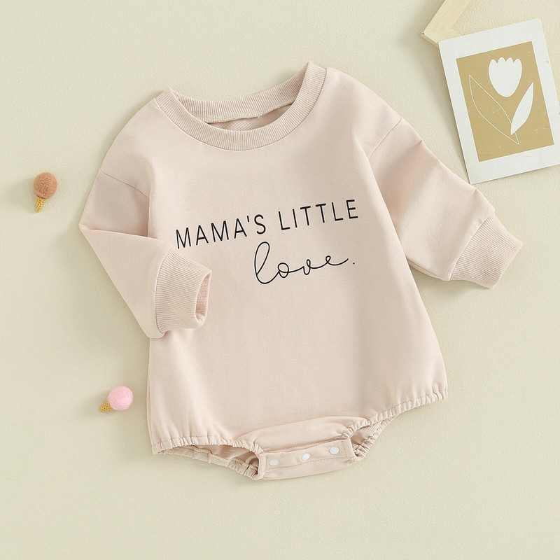 ma&baby 0-18M újszülött csecsemő baba fiú lány nadrág őszi tavaszi betű hosszú ujjú jumpsuit játszóruha kisgyermek ruházat