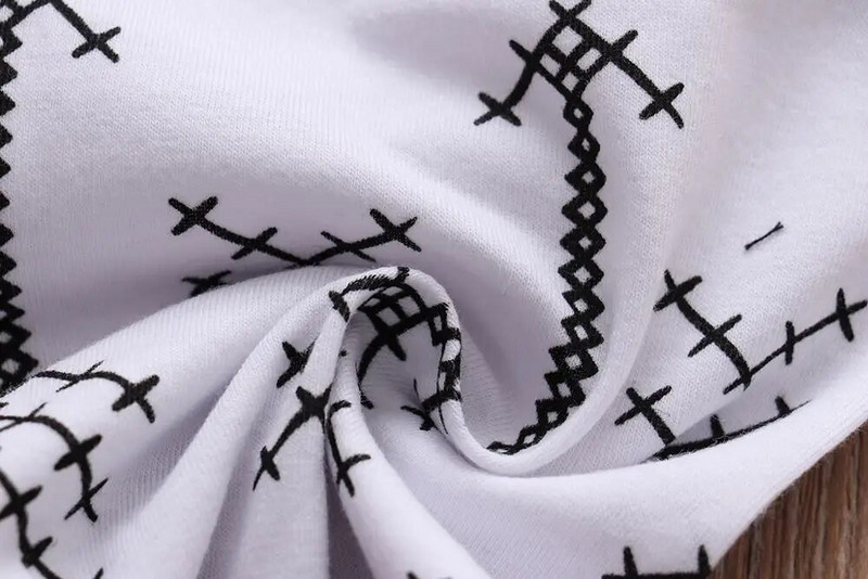 4 darab!! Ruhakészletek újszülött kislányokhoz 2019 tavaszi betűvel nyomtatott kombinék+Nyíl nadrágok csecsemő babaruhák ruhái