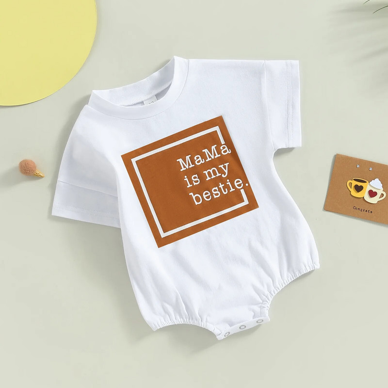 ma&baby 3-24M újszülött csecsemő baba lány fiú nadrág aranyos levélmintás rövid ujjú jumpsuit napöltöny nyári ruházat