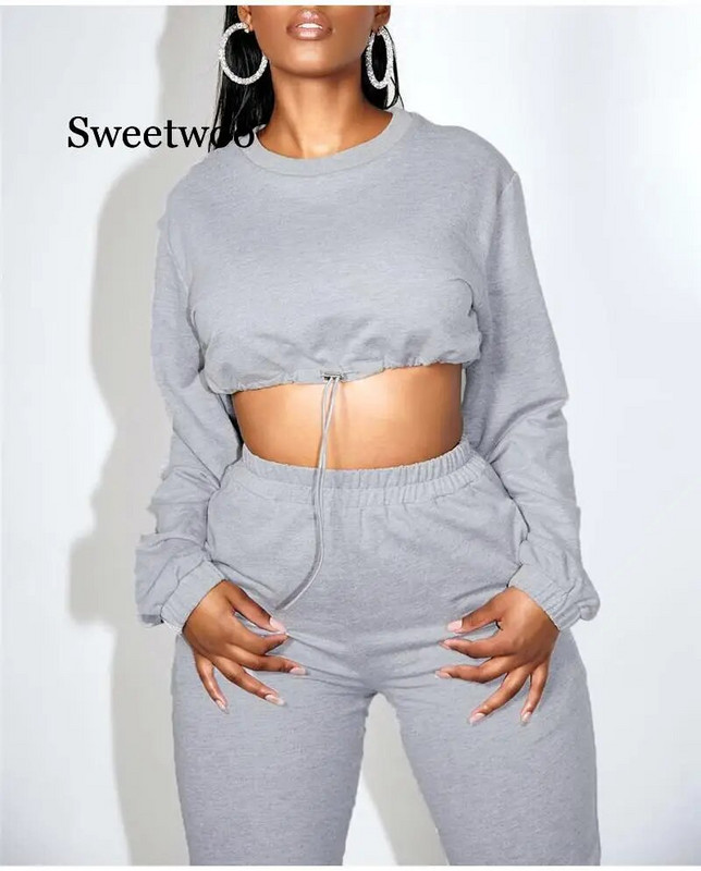 2 db/készlet Ombre Seamless Női Sport öltöny Edzőterem Edzőruhák Hosszú ujjú Fitness Crop Top and Scrunch Butt Leggings Futókészlet