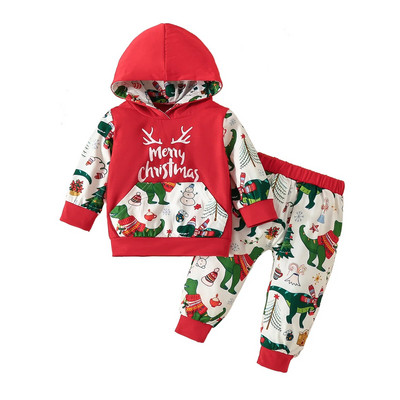 ma&baby 3-24M Χριστουγεννιάτικα Νεογέννητα Βρέφη Κοριτσάκι Αγόρι Σετ Ρούχα Santa Deer Χιονάνθρωπος μακρυμάνικο παντελόνι Χριστουγεννιάτικες στολές D05