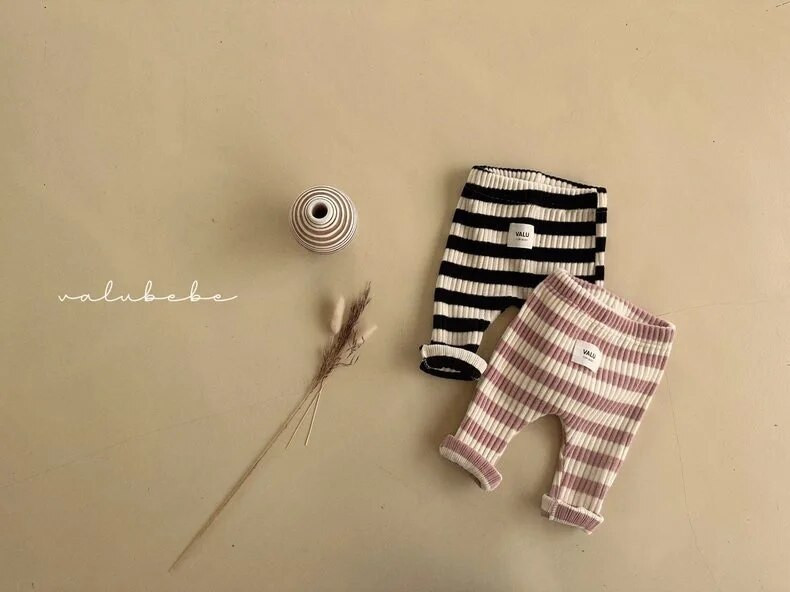 Őszi téli gyermek csíkos plusz bársonyos meleg leggings fiú baba bordás polár vastag alkalmi nadrág lány gyerek pamut nadrág