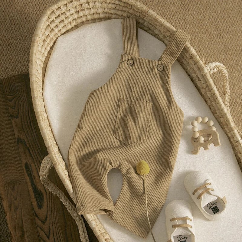 Ma&Baby 0-3 éves kisgyermek csecsemő újszülött csecsemő fiú lány kombinéta overál gombos Vintage ujjatlan nadrág őszi tavaszi ruházat