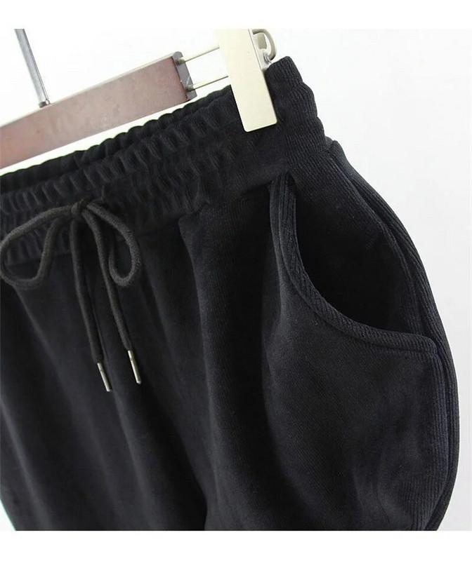 2022-es sporttréningruha 2 részes szett női őszi téli vastag plusz bársony alkalmi Crop kapucnis cipzáras pulóver nadrágkosztüm