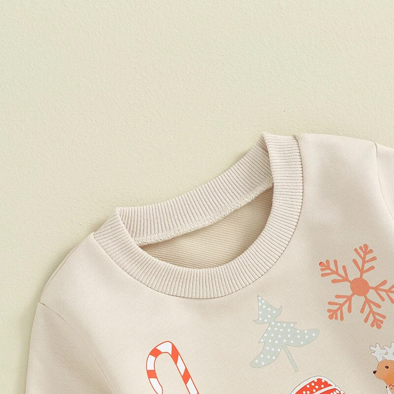 ma&baby 3-24M karácsonyi újszülött csecsemő kisfiú lány lány ruhakészletek szarvas kalap nyomtatás hosszú ujjú felsők nadrágok karácsonyi jelmezek ruhák