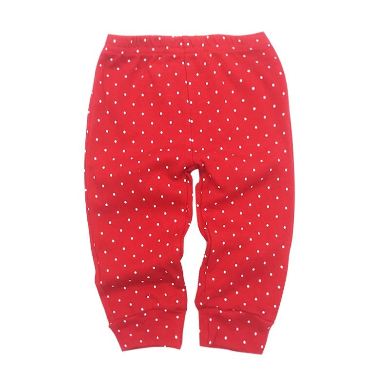 Uniszex babanadrágok tavaszi nyári gyerekek hárem PP nadrágok pamut kötött fiú lány tipegő leggings újszülött csecsemő ruházat 3 csomag